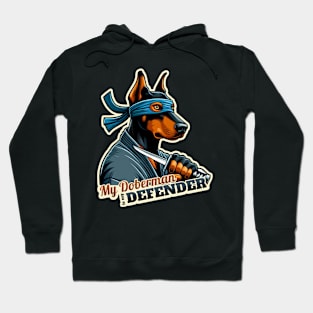 Ninja Doberman Hoodie